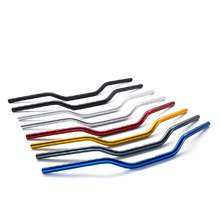 Guidon moto 22mm différentes colories en aluminium avec barre de